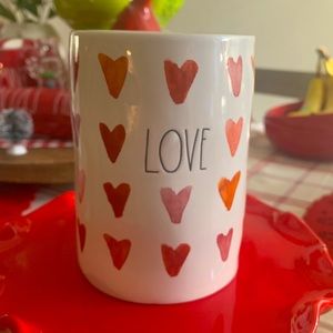 Rae Dunn Valentines Day Candle